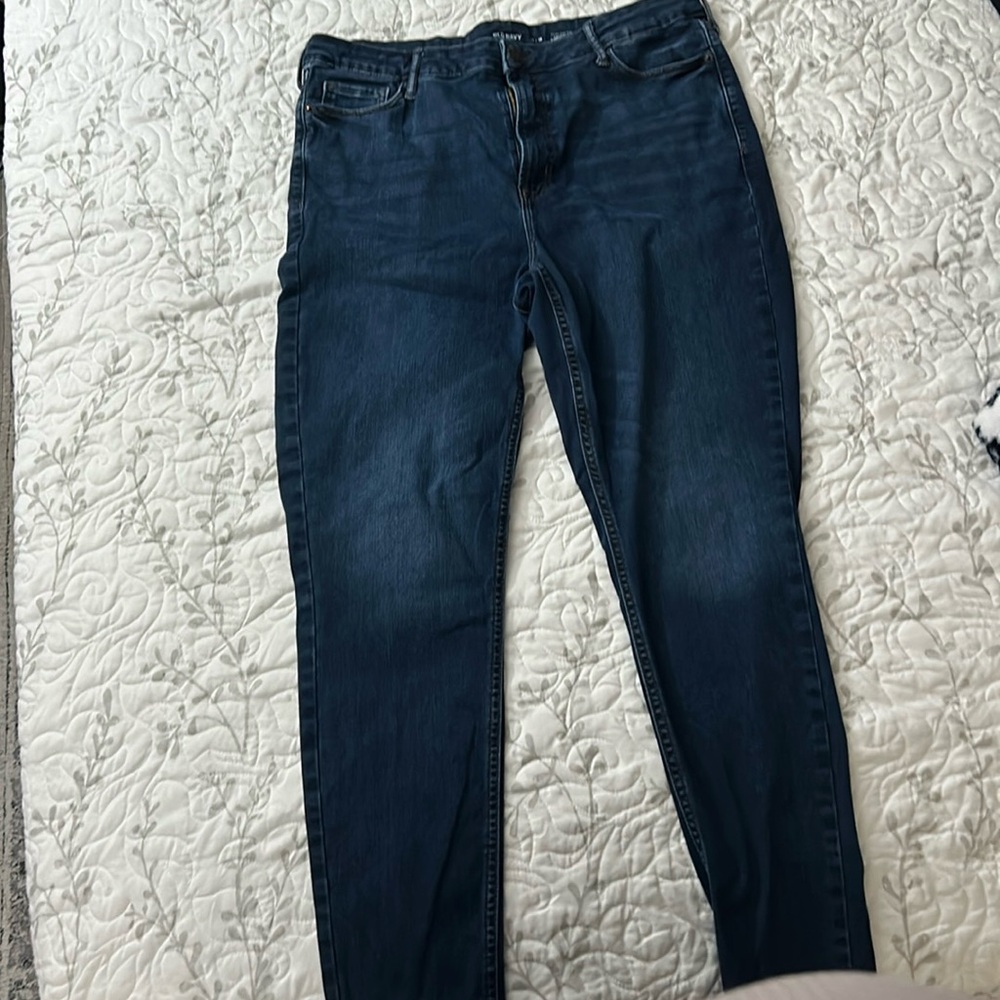 Old Navy Rockstar Superskinny Extra High Rise Always Fits 14-18